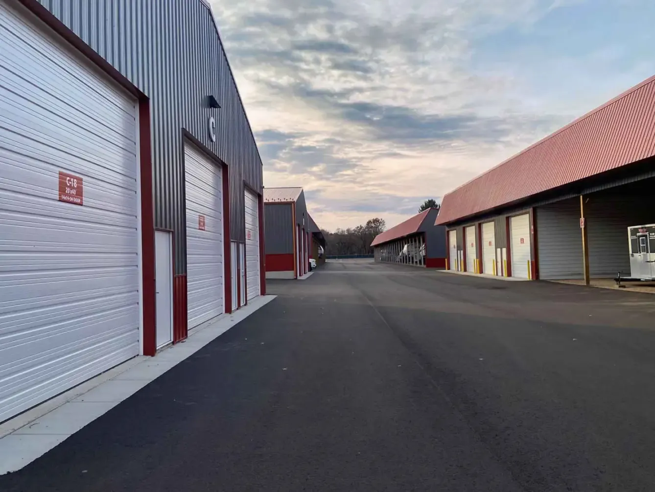 storage units