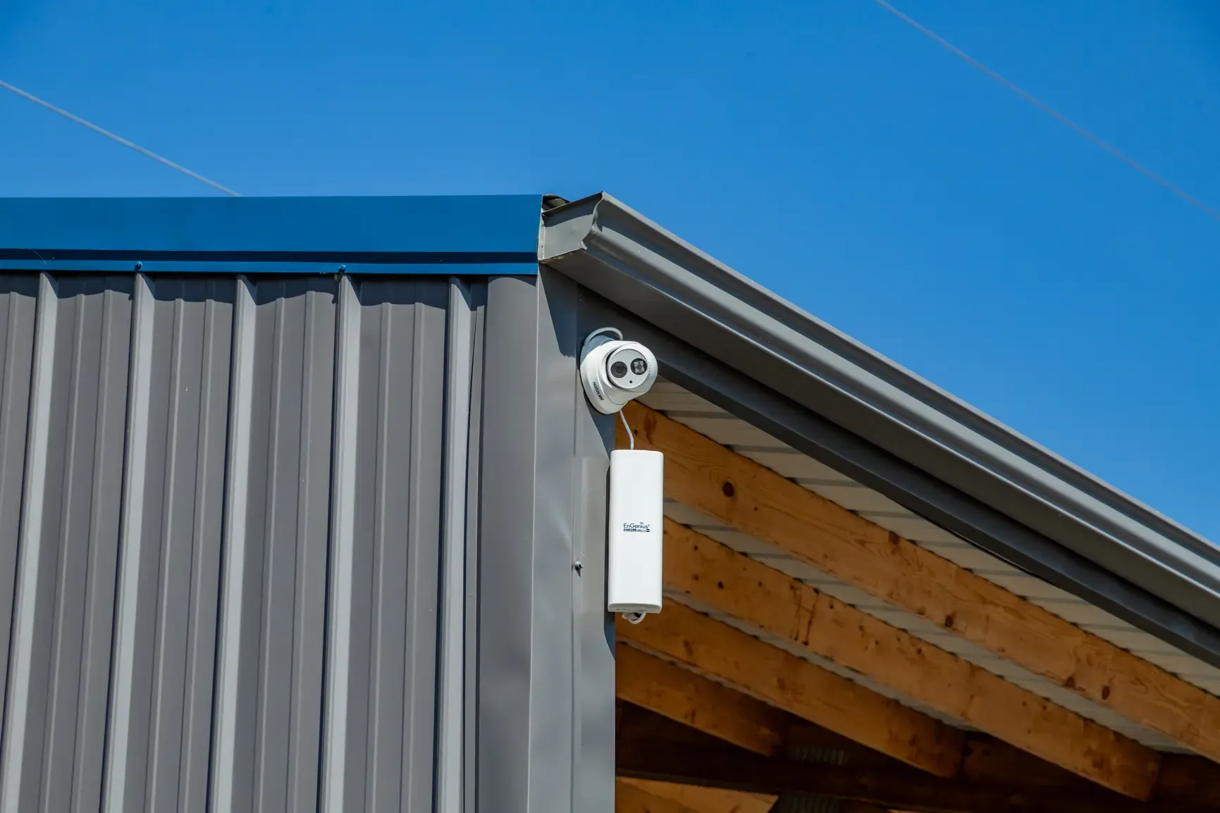 Security camera for facility