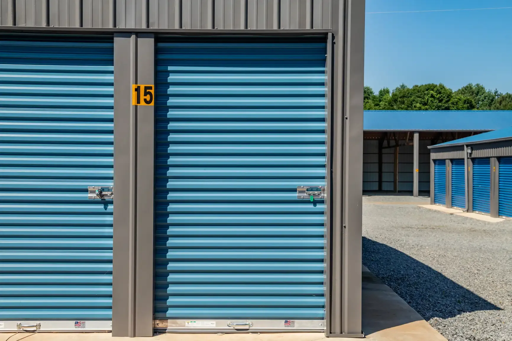 Drive up storage units