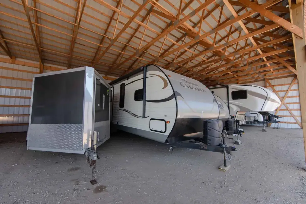 covered rv storage spaces