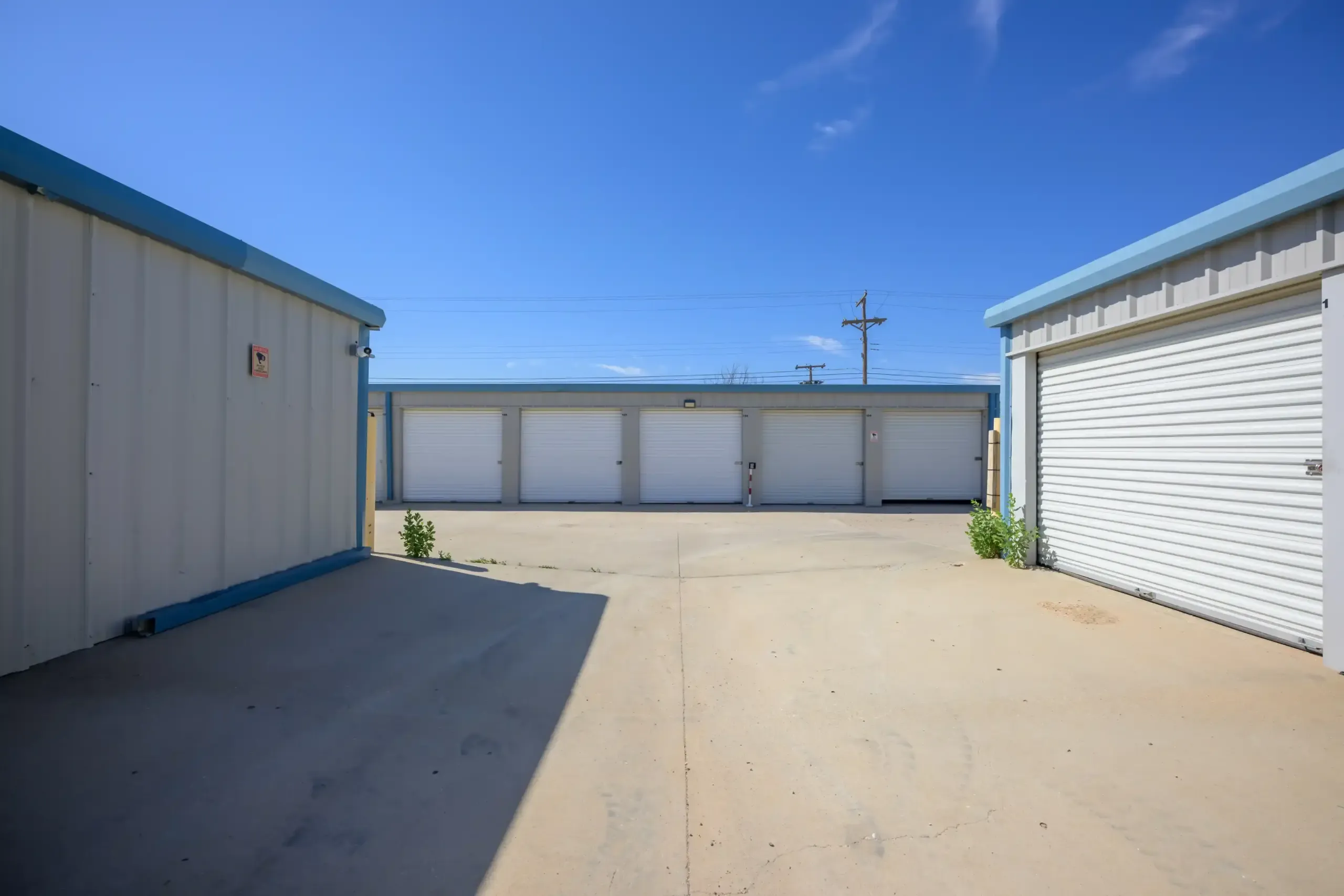 Drive up storage units