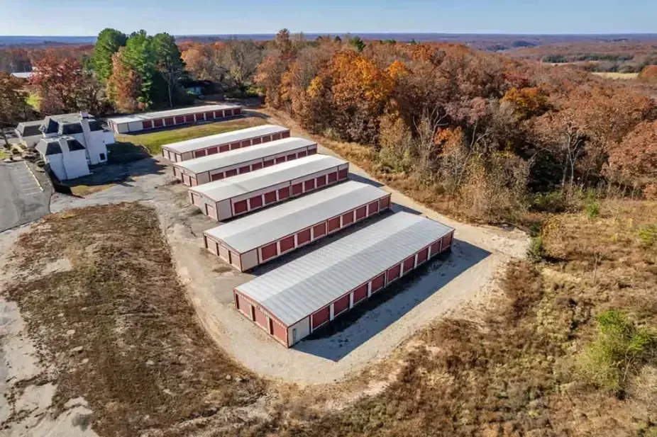 Aerial photo of the Rolla Bishop facility.