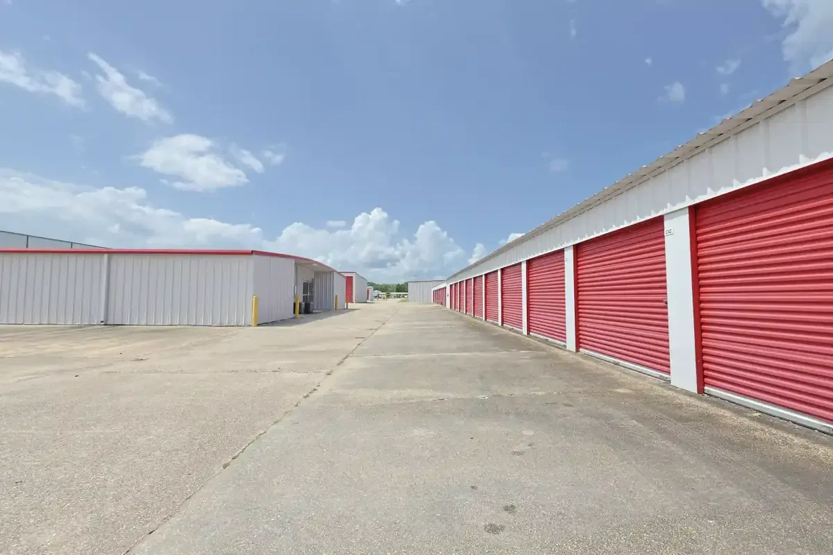 Another row of storage units.