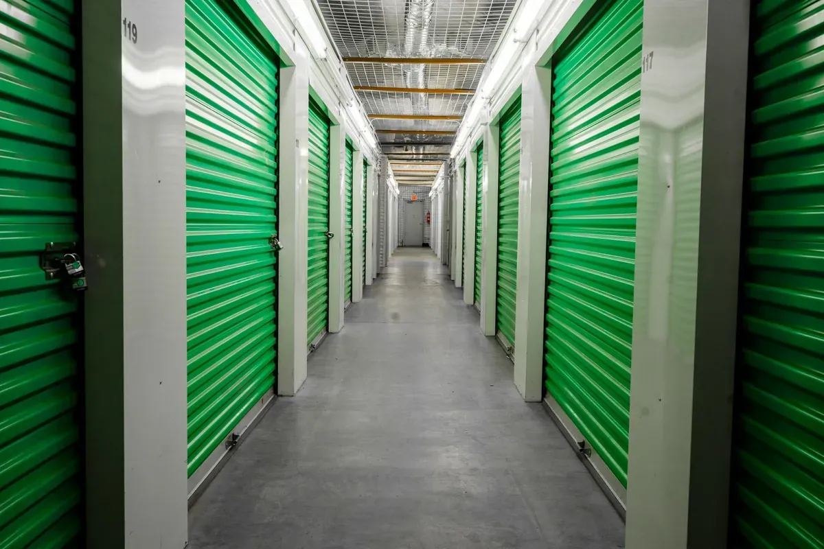 Indoor storage units