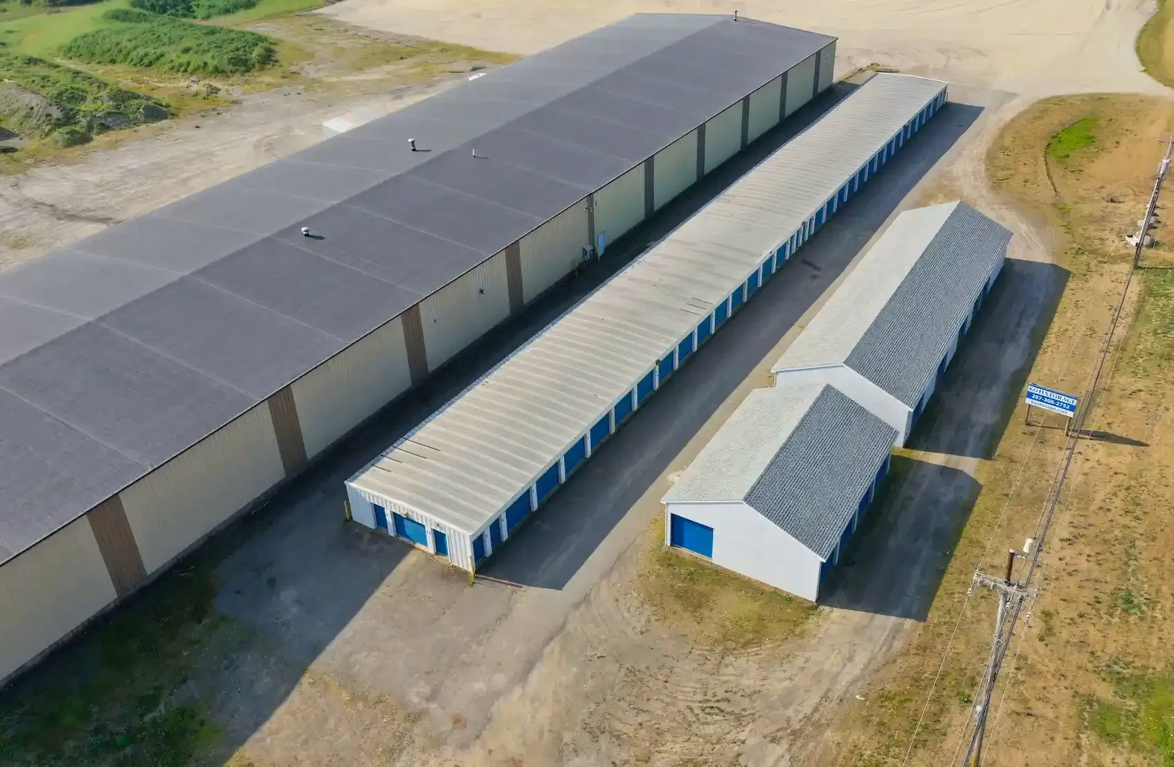 Aerial photo of the Fairfield facility.