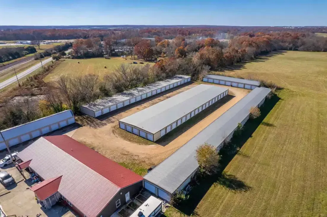 Aerial photo of the Lebanon facility.