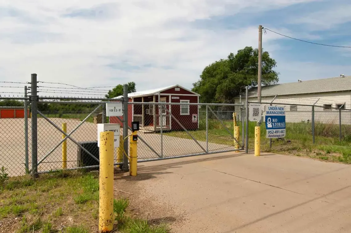 The Liberal facility entrance gate.