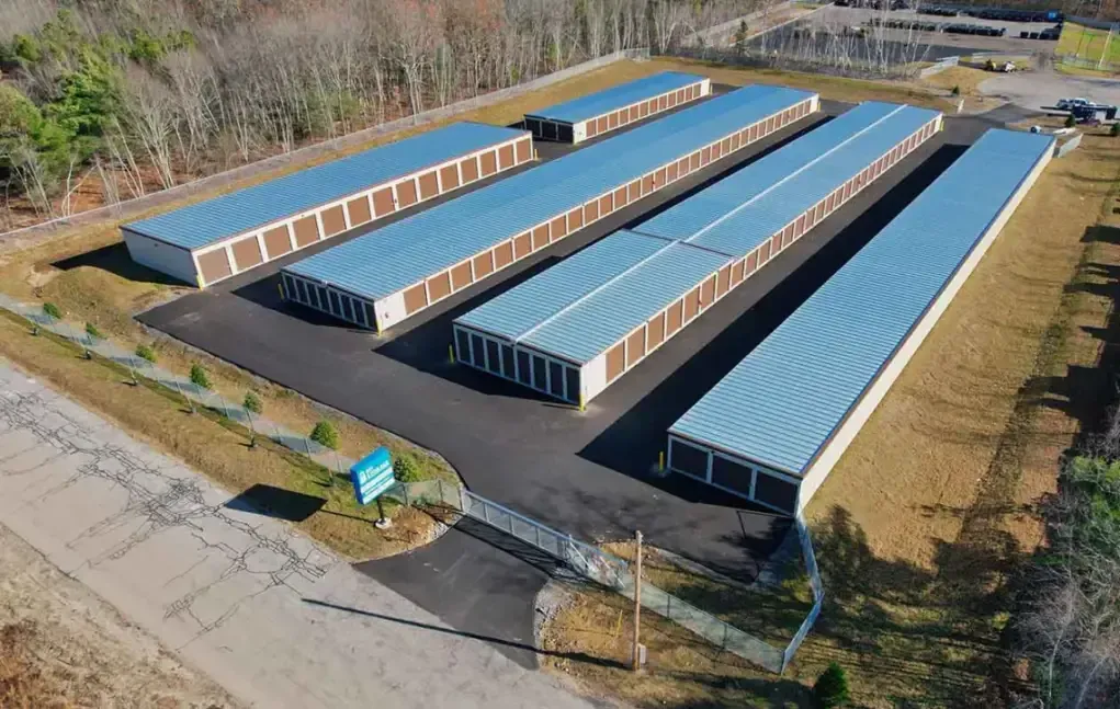 Aerial photo of the Sanford facility.