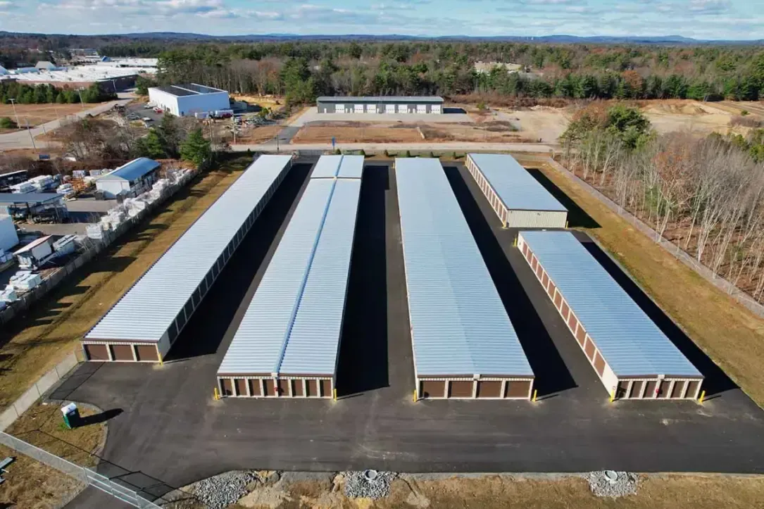 Aerial view of the entire Sanford facility.