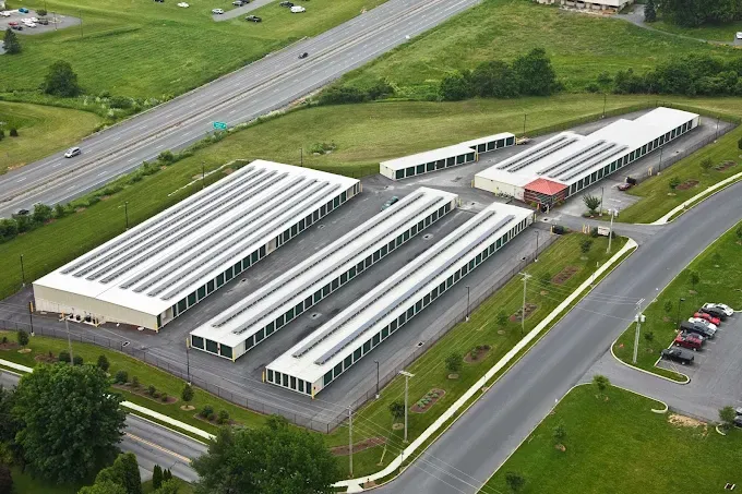Aerial view of KO Storage