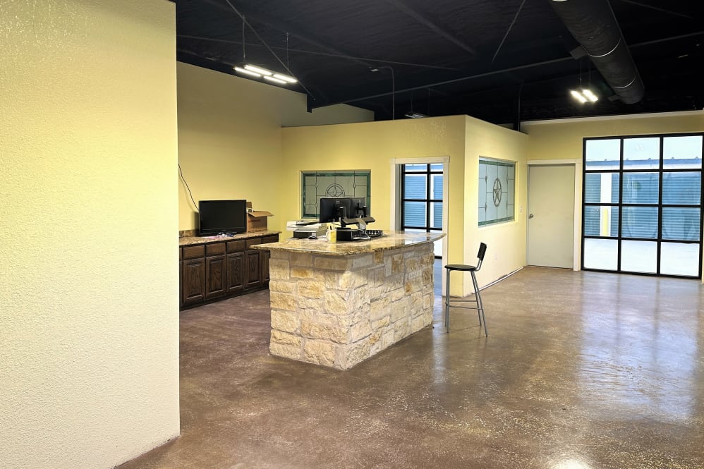 Office in commercial space at KO Storage in Midland, TX.