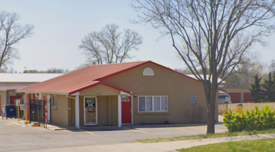 KO Storage leasing office at East Pawnee Street in Wichita, KS.